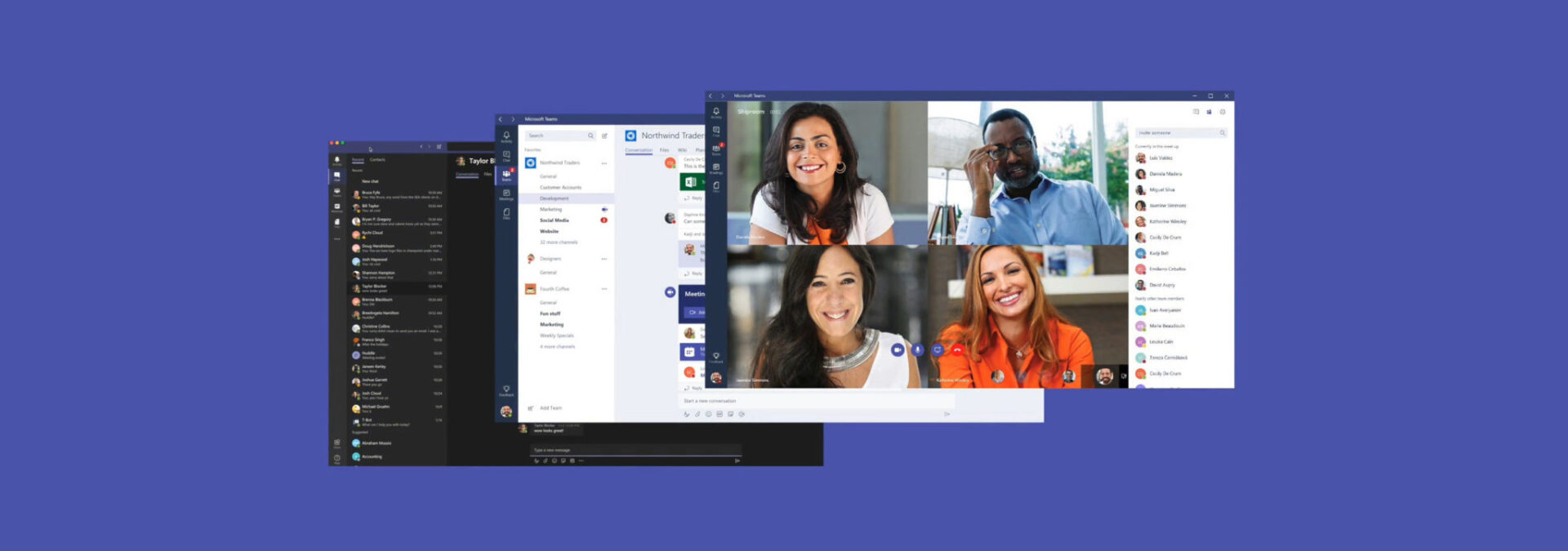 Microsoft Teams Screen Layout