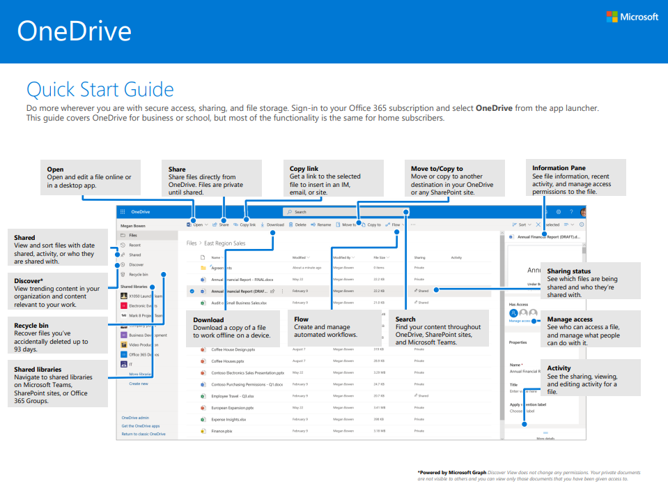 onedrive quick start guide windows