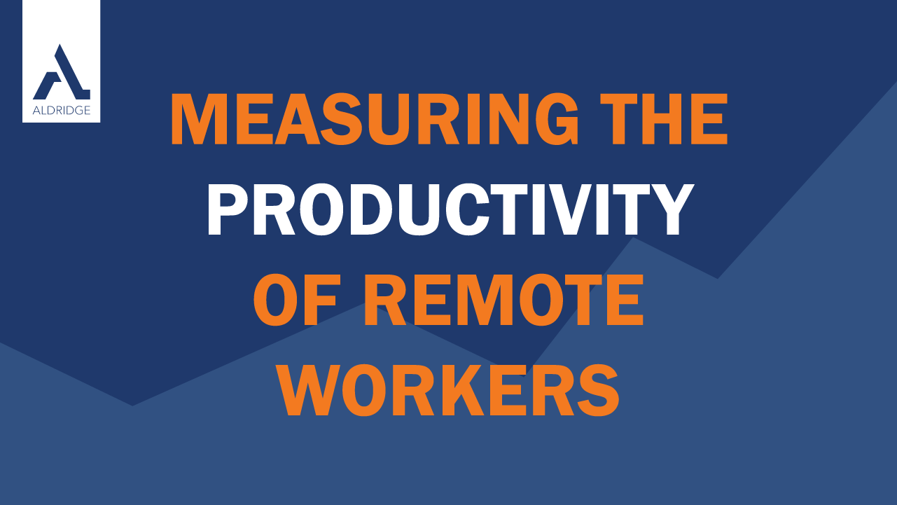 Measuring the productivity of remote workers