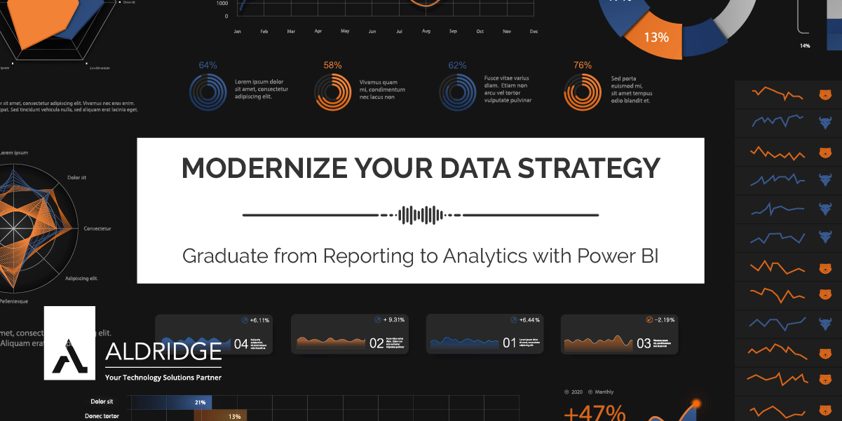 Modernize Your Data Strategy: Graduating from Reporting to Analytics