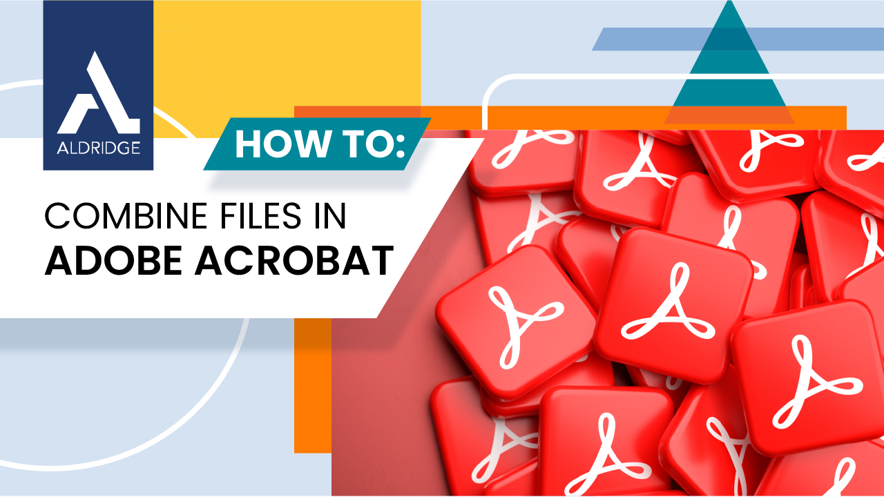 How To Combine Files In Adobe Acrobat Standard Dc