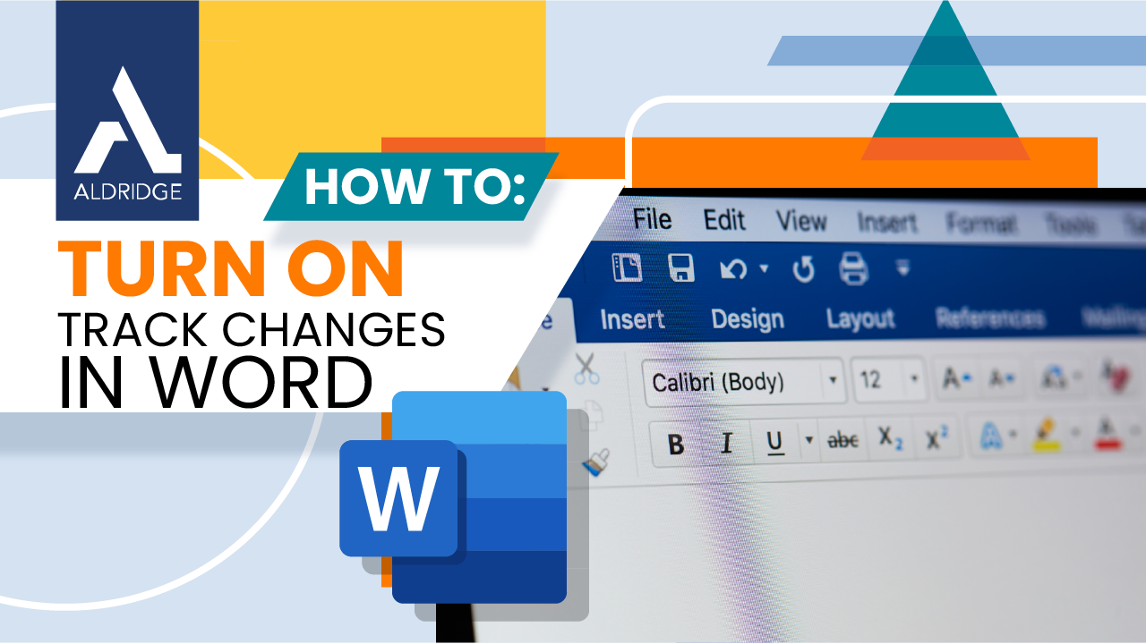 How To Turn On Track Changes In Microsoft Word Aldridge