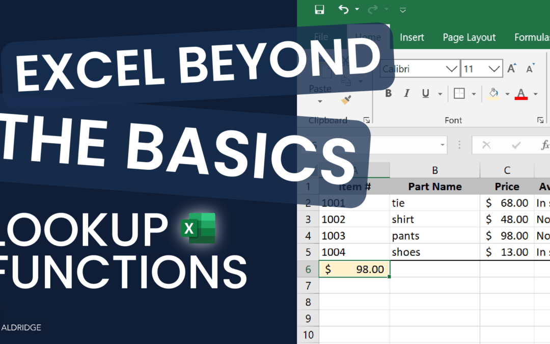 How to Use vLookup and xLookup Functions in Excel